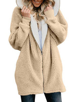 Load image into Gallery viewer, Autumn and winter lamb wool zipper warm jacket
