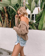 Load image into Gallery viewer, Cardigan Zip Hooded Sweater
