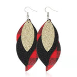 Load image into Gallery viewer, Casual Style Leopard Leather Earrings
