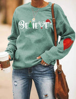 Load image into Gallery viewer, Believe Christmas Sweatshirt
