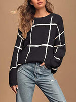 Load image into Gallery viewer, Checkered Sweater
