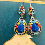 Load image into Gallery viewer, Bohemia Lapis Gorgeous Earrings
