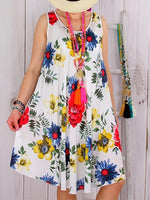 Cargar imagen en el visor de la galería, Casual Floral Dress
