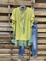 Load image into Gallery viewer, Bohemian Lotus Leaf Layered Blouse
