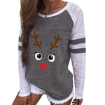 Load image into Gallery viewer, 2020 Christmas print crew neck raglan sweatshirt
