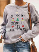 Load image into Gallery viewer, 2020 Christmas letter printed sweatshirt

