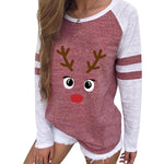 Load image into Gallery viewer, 2020 Christmas print crew neck raglan sweatshirt
