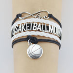 Load image into Gallery viewer, Bastball Mom Multi-Layered Rope Braided Bracelet
