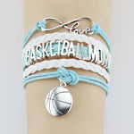 Load image into Gallery viewer, Bastball Mom Multi-Layered Rope Braided Bracelet
