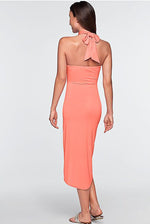 Load image into Gallery viewer, Bandeau Strap Irregular Hem Dress

