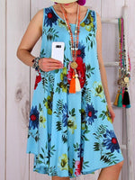 Cargar imagen en el visor de la galería, Casual Floral Dress
