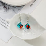 Load image into Gallery viewer, Champagne Wine Glasses Earrings
